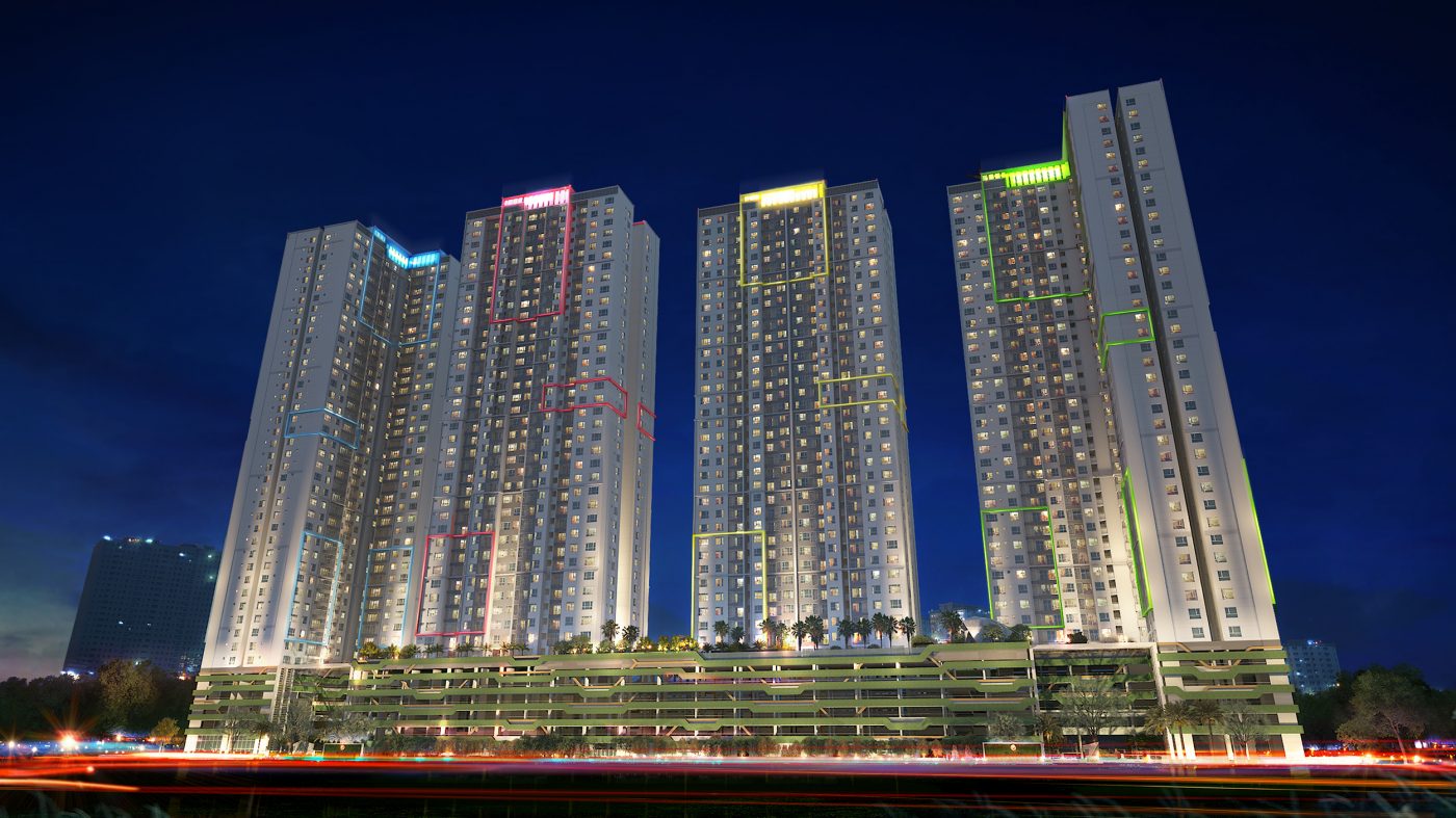 HGMS chuyên thi công Bạt Căng PVDF , Mái che bạt căng,