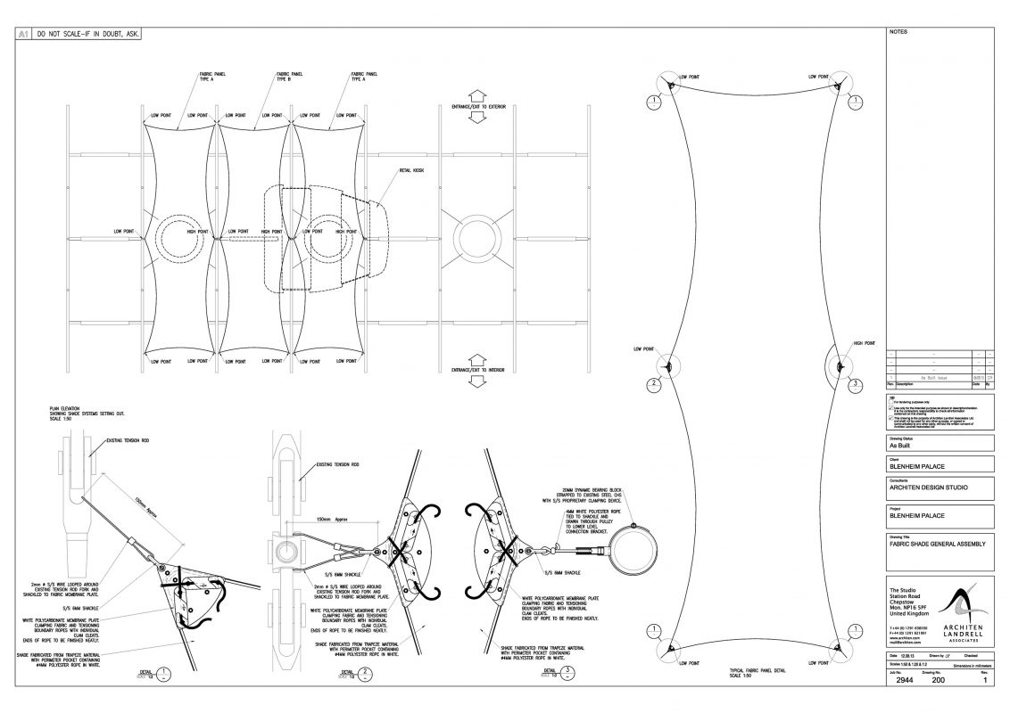 HGMS chuyên thi công Bạt Căng PVDF , Mái che bạt căng,