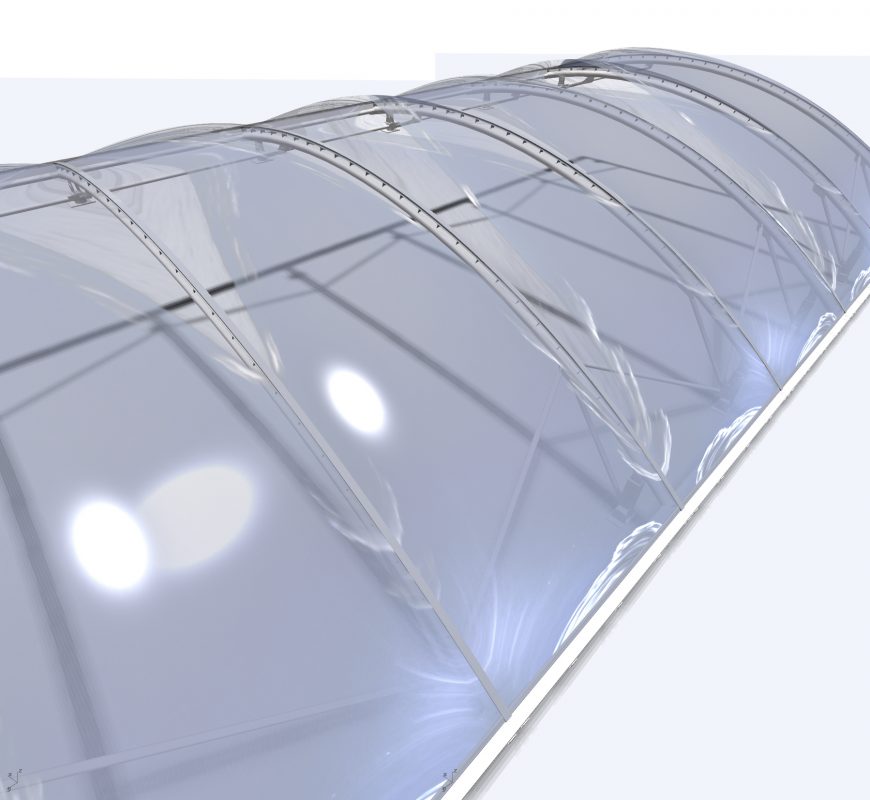 HGMS chuyên thi công Bạt Căng PVDF , Mái che bạt căng,