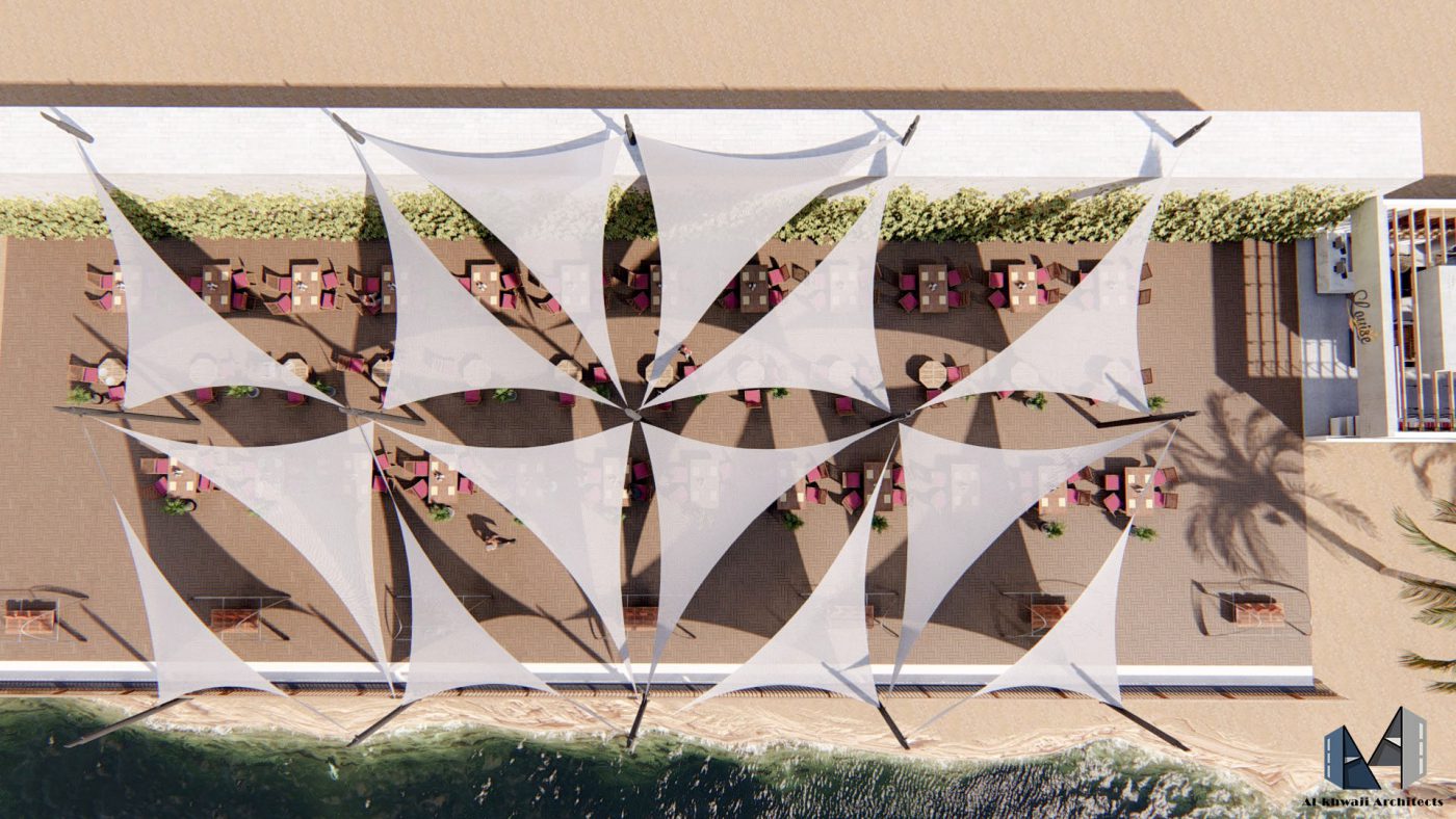 HGMS chuyên thi công Bạt Căng PVDF , Mái che bạt căng,