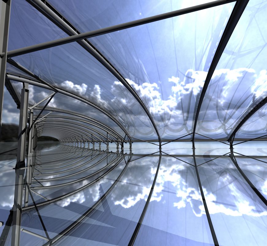 HGMS chuyên thi công Bạt Căng PVDF , Mái che bạt căng,