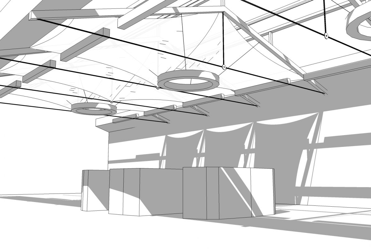 HGMS chuyên thi công Bạt Căng PVDF , Mái che bạt căng,