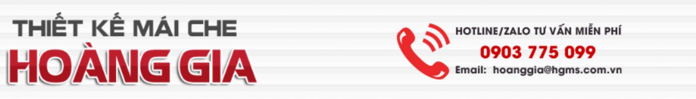 HGMS chuyên thi công Bạt Căng PVDF , Mái che bạt căng,