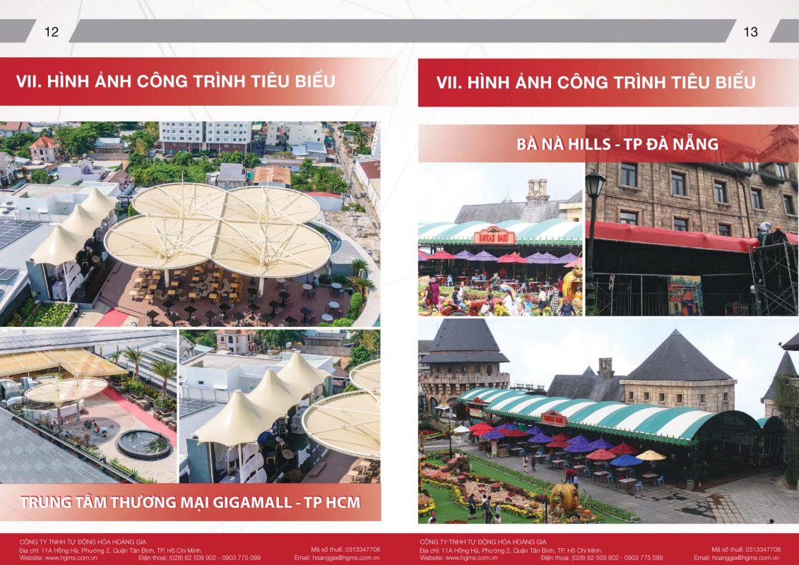 HGMS chuyên thi công Bạt Căng PVDF , Mái che bạt căng,