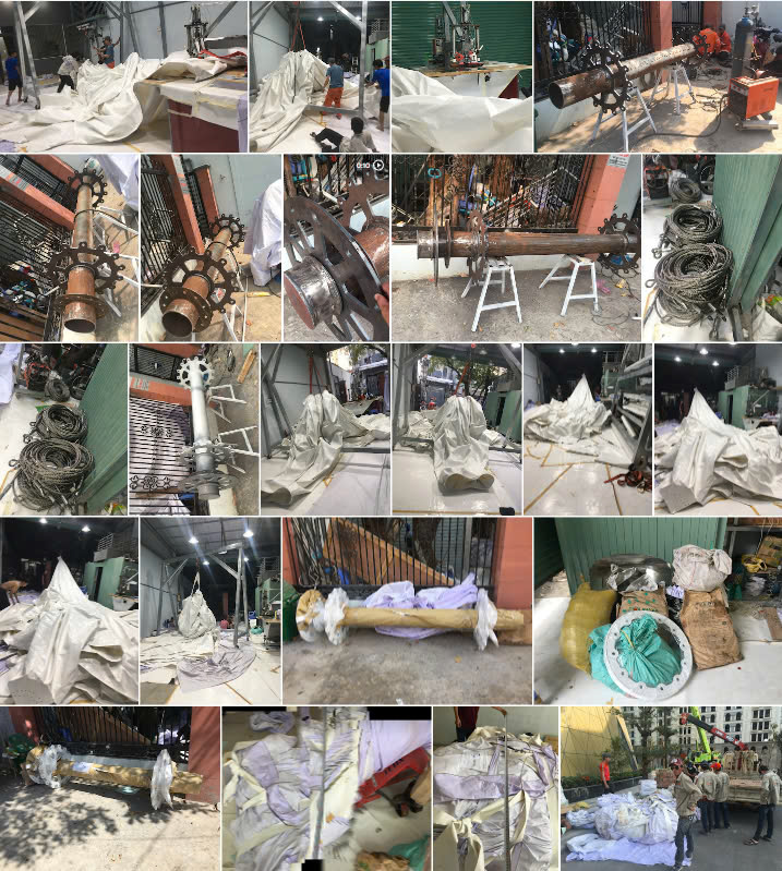 HGMS chuyên thi công Bạt Căng PVDF , Mái che bạt căng,