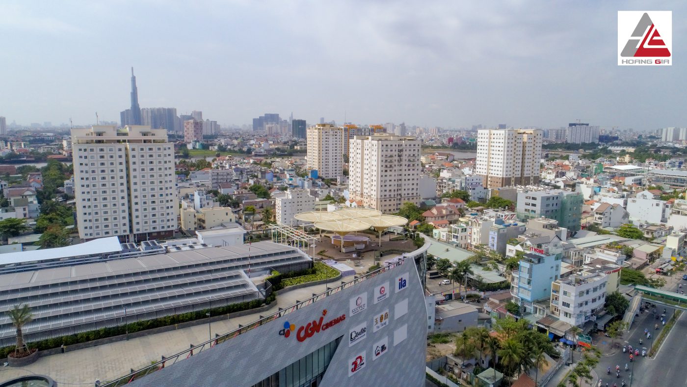 HGMS chuyên thi công Bạt Căng PVDF , Mái che bạt căng,