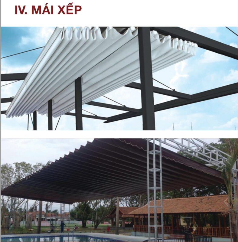 HGMS chuyên thi công Bạt Căng PVDF , Mái che bạt căng,