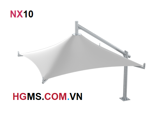 HGMS chuyên thi công Bạt Căng PVDF , Mái che bạt căng,