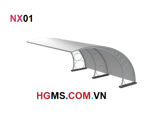 HGMS chuyên thi công Bạt Căng PVDF , Mái che bạt căng,