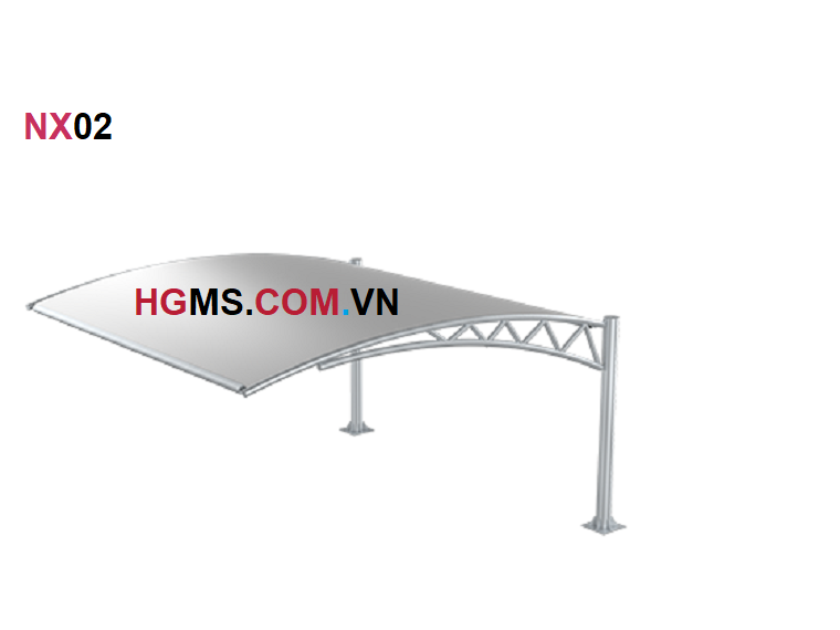 HGMS chuyên thi công Bạt Căng PVDF , Mái che bạt căng,