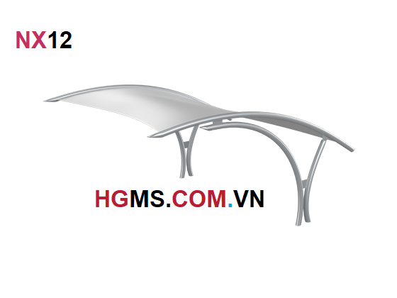 HGMS chuyên thi công Bạt Căng PVDF , Mái che bạt căng,