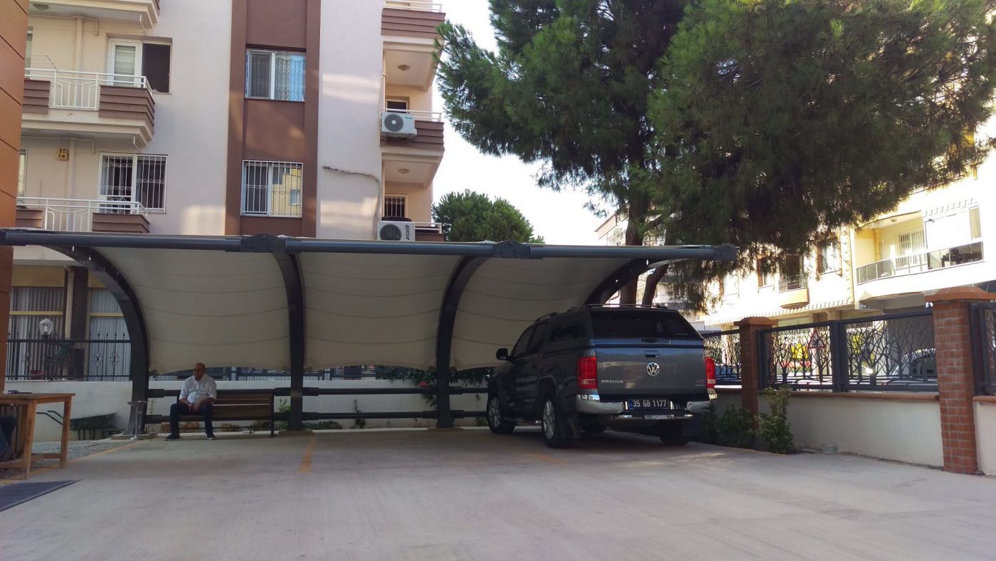 HGMS chuyên thi công Bạt Căng PVDF , Mái che bạt căng,