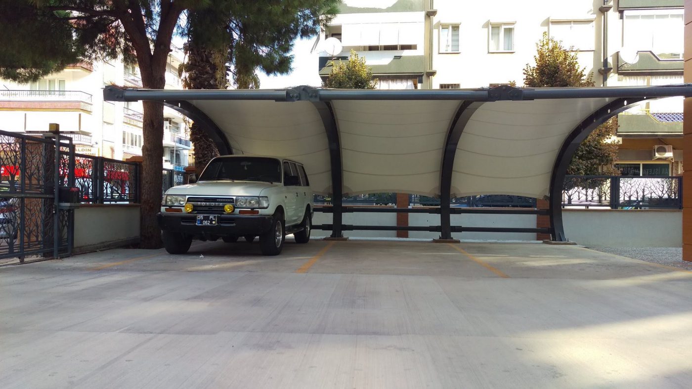 HGMS chuyên thi công Bạt Căng PVDF , Mái che bạt căng,