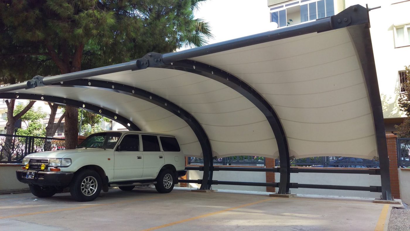 HGMS chuyên thi công Bạt Căng PVDF , Mái che bạt căng,