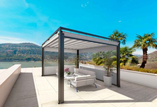 mái hiên di động 