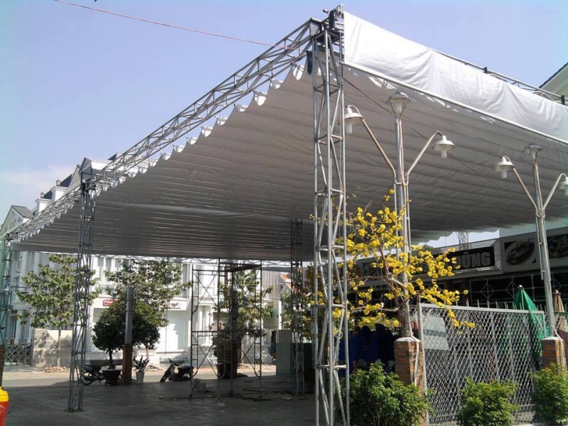 mái hiên di động giá rẻ Hà Nội