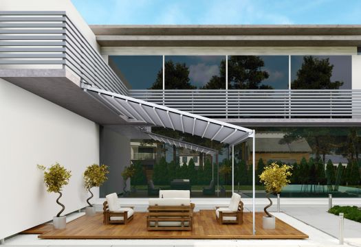 Mái xếp lượn sóng