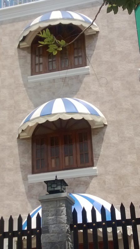 HGMS chuyên thi công Bạt Căng PVDF , Mái che bạt căng,