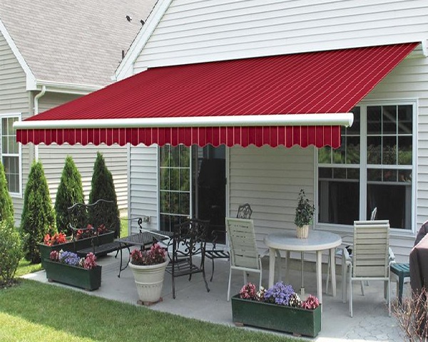 mái hiên bạt che