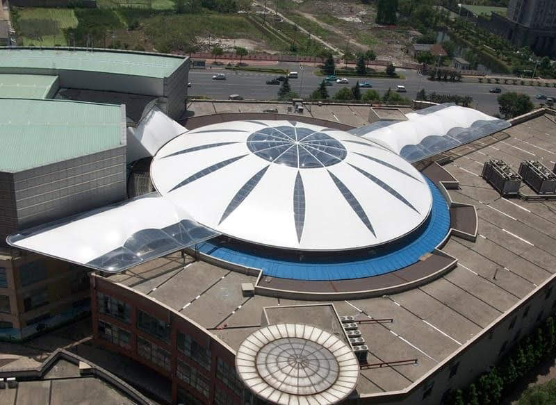 Mẫu mái hiên bạt che di động