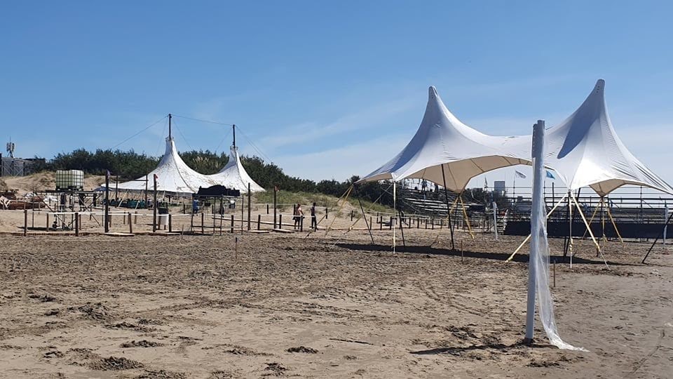 HGMS chuyên thi công Bạt Căng PVDF , Mái che bạt căng,