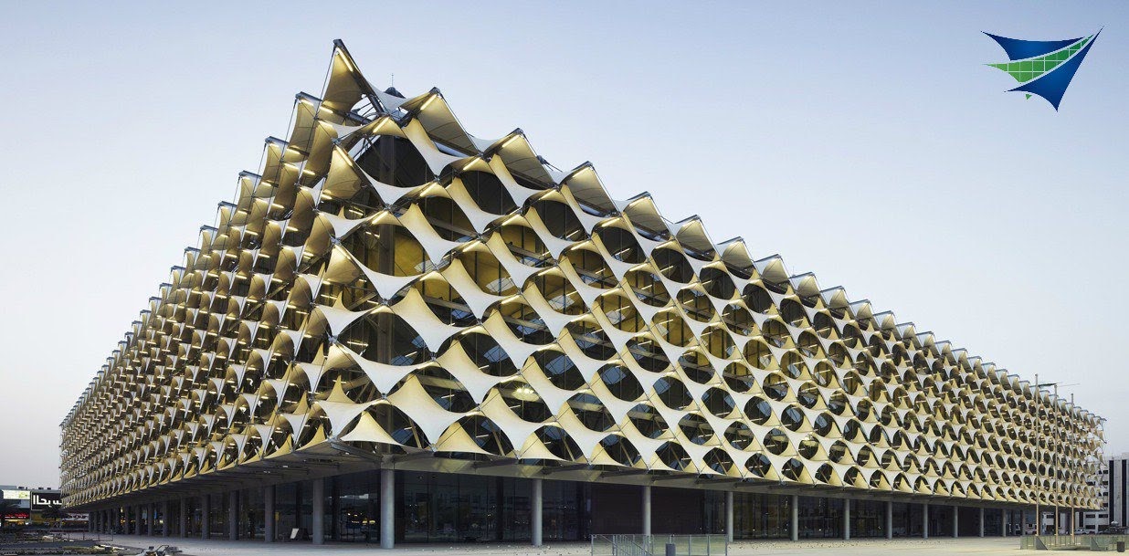 HGMS chuyên thi công Bạt Căng PVDF , Mái che bạt căng,