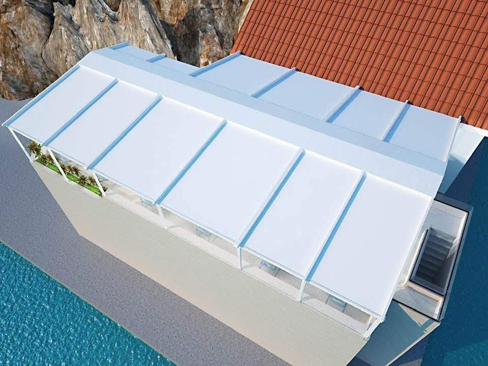 HGMS chuyên thi công Bạt Căng PVDF , Mái che bạt căng,