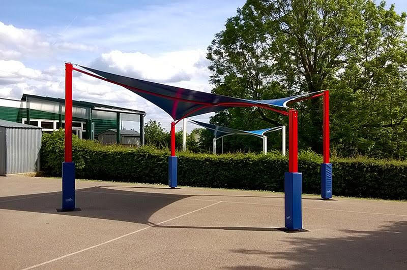 HGMS chuyên thi công Bạt Căng PVDF , Mái che bạt căng,