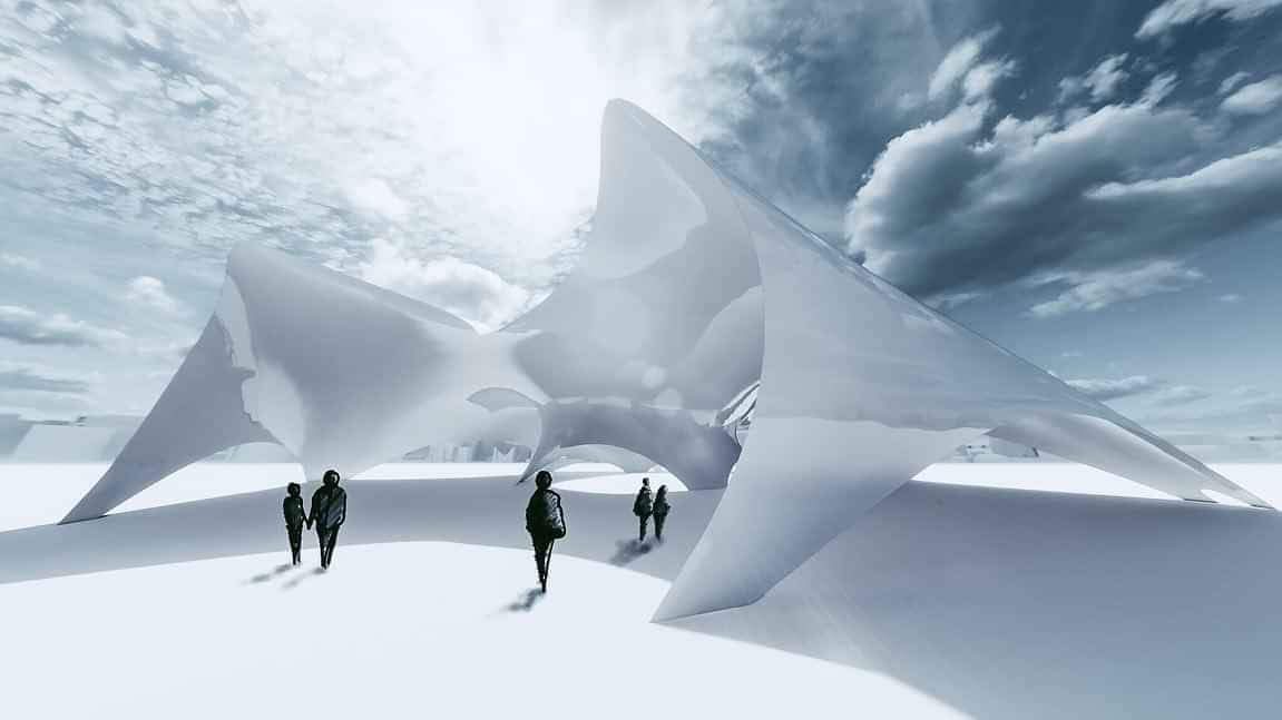 HGMS chuyên thi công Bạt Căng PVDF , Mái che bạt căng,