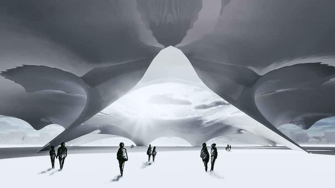 HGMS chuyên thi công Bạt Căng PVDF , Mái che bạt căng,