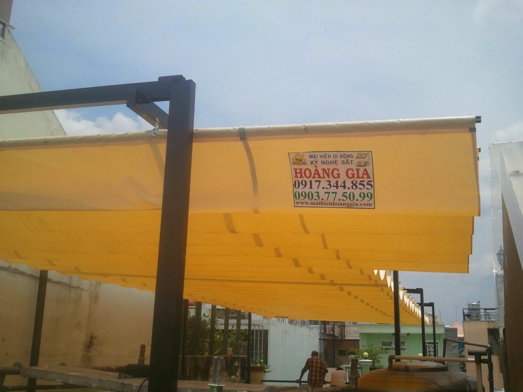 HGMS chuyên thi công Bạt Căng PVDF , Mái che bạt căng,