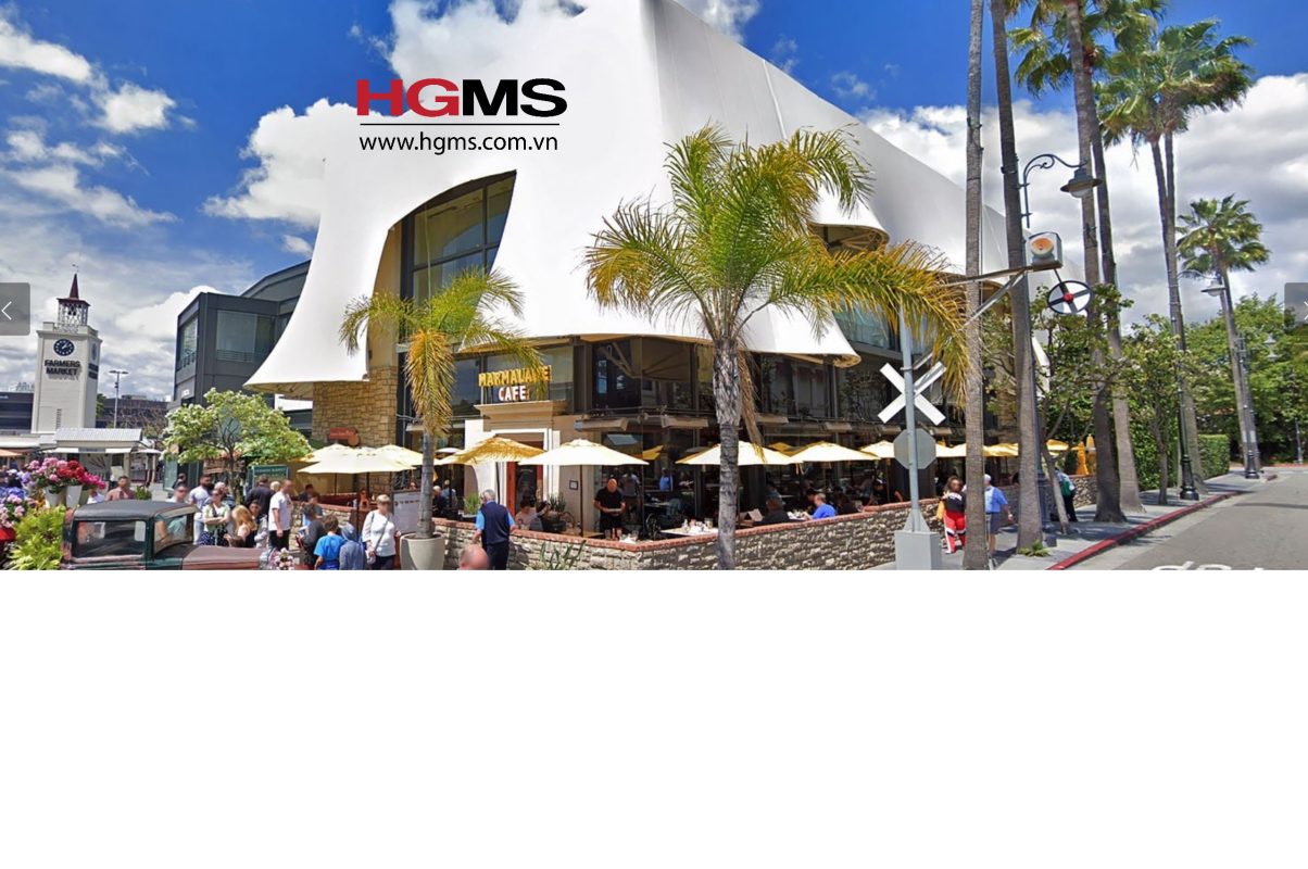 HGMS chuyên thi công Bạt Căng PVDF , Mái che bạt căng,