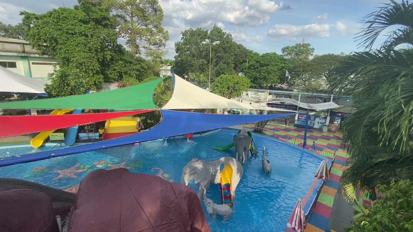 HGMS chuyên thi công Bạt Căng PVDF , Mái che bạt căng,