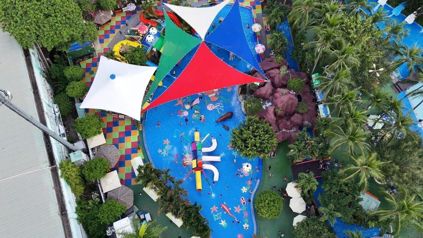 HGMS chuyên thi công Bạt Căng PVDF , Mái che bạt căng,