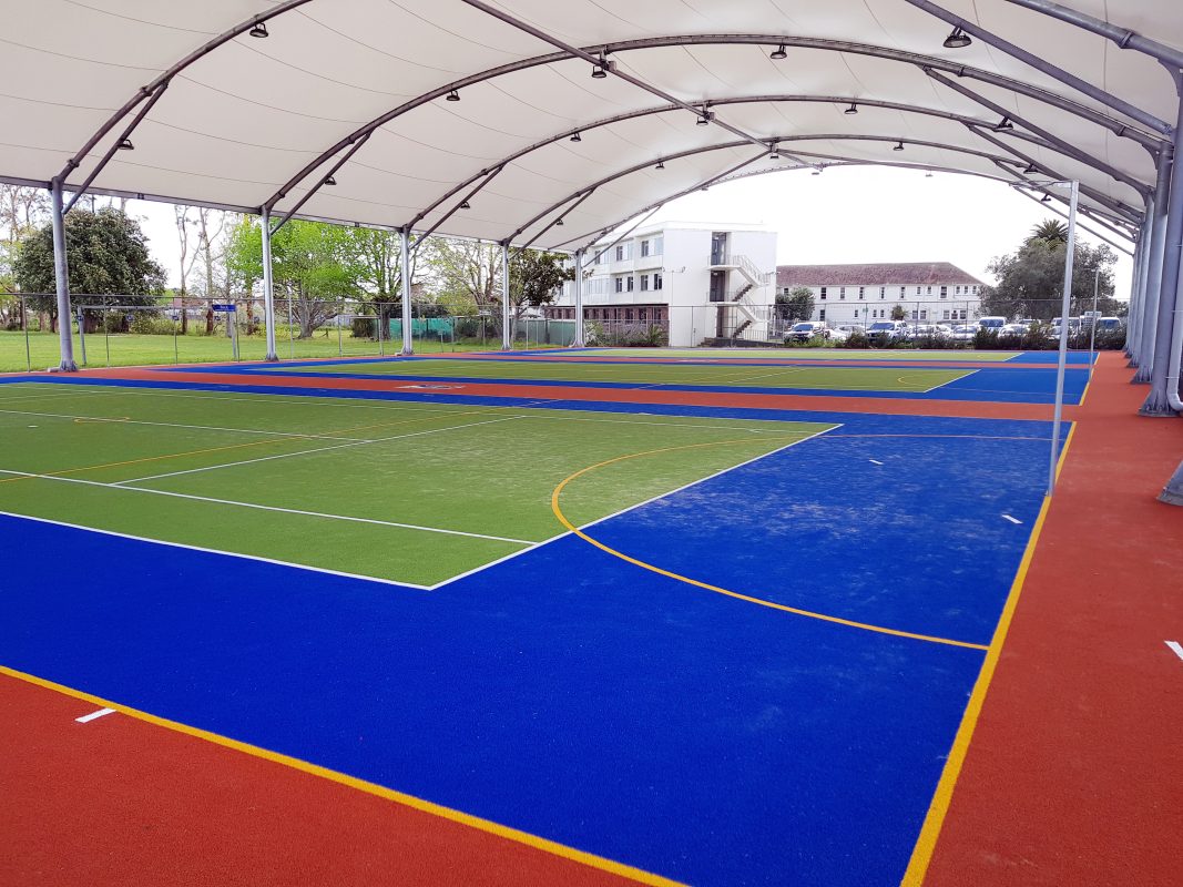 HGMS chuyên thi công Bạt Căng PVDF , Mái che bạt căng,