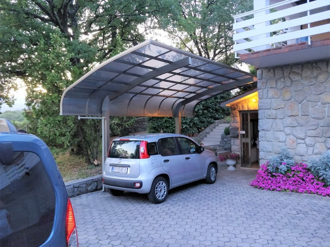 HGMS chuyên thi công Bạt Căng PVDF , Mái che bạt căng,