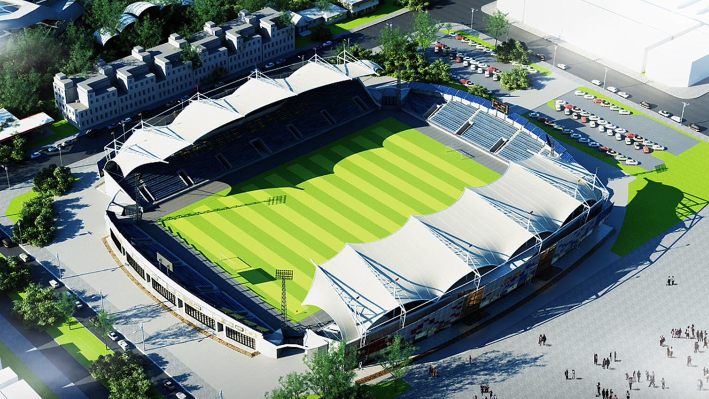 HGMS chuyên thi công Bạt Căng PVDF , Mái che bạt căng,