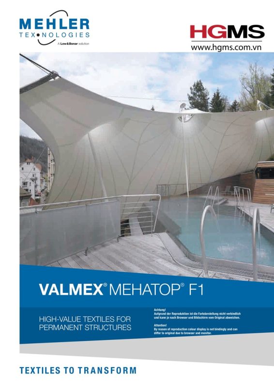 HGMS chuyên thi công Bạt Căng PVDF , Mái che bạt căng,