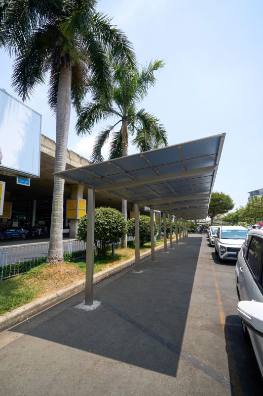 HGMS chuyên thi công Bạt Căng PVDF , Mái che bạt căng,